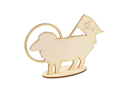 Baranek Wielkanocny na podstawce - 19 cm - 1 szt.