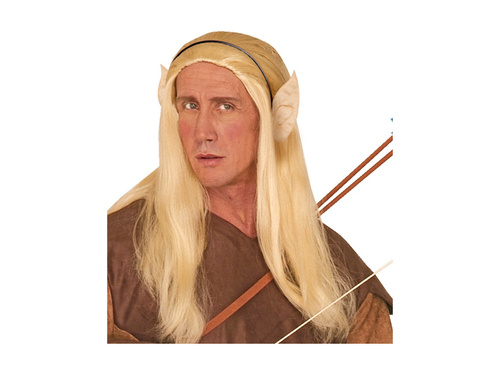 Opaska na głowę elf - z cielistymi spiczastymi uszami