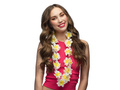 Naszyjnik hawajski - hibiskus - 90 cm - 1 szt.