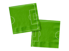 Serwetki urodzinowe Piłka Nożna - 33 cm - 20 szt.