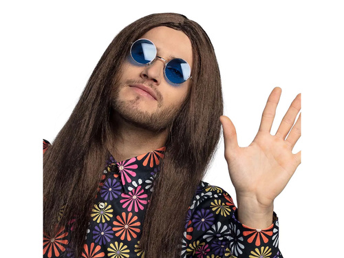 Okulary Hipisa niebieskie - 1 szt.