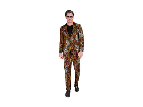 Strój party fashion w panterkę