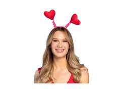 Opaska na głowę machające serca