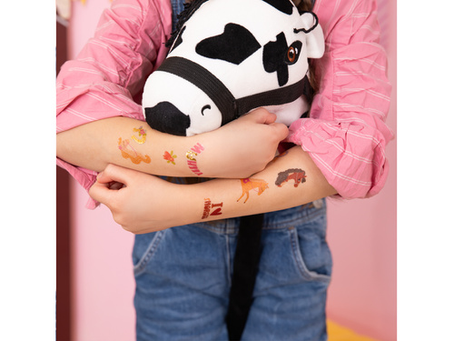 Tatuaże zmywalne Koniki - 21 szt.