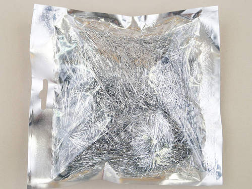 Dekoracja na choinkę Włos anielski srebrny - 40 g.