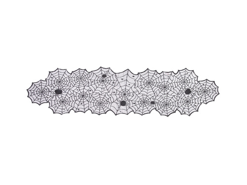 Bieżnik halloweenowy Pajęczyna - 45x183 cm - 1 szt.