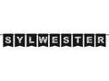 Baner srebrny Sylwester - 1 szt.