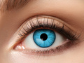 Soczewki kontaktowe Electro Blue - 7 dniowe