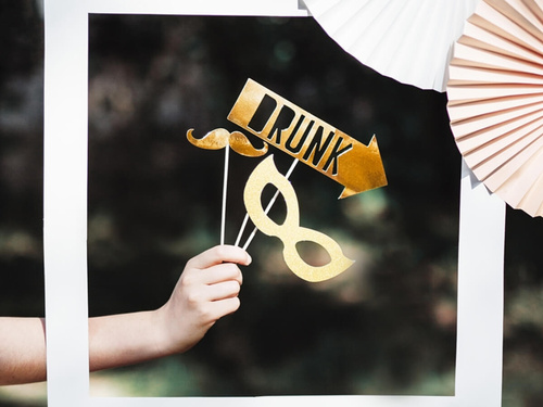 Foto rekwizyty Let's Celebrate - 8 szt.