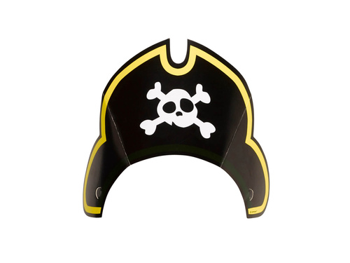 Czapka pirata - 8 szt.