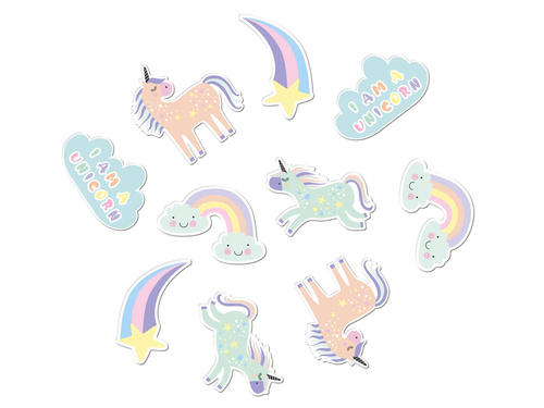 Konfetti urodzinowe Jednorożec - 45 szt.