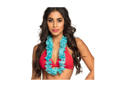 Hawajski naszyjnik Ohana turkusowy