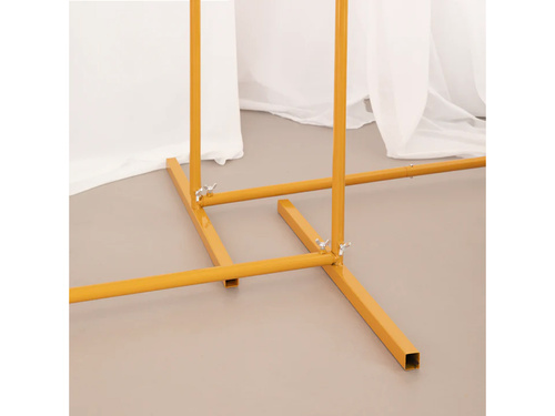 Stelaż z łukiem do balonów złoty - 120 x 220 cm - 1 szt.