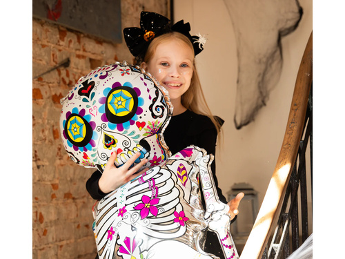 Opaska z kokardkami i tiulem na Halloween - 1 szt.