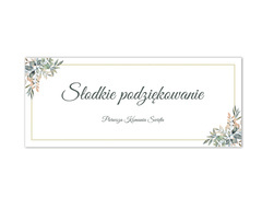 Naklejki na pudełka na ciasto - 8 szt.