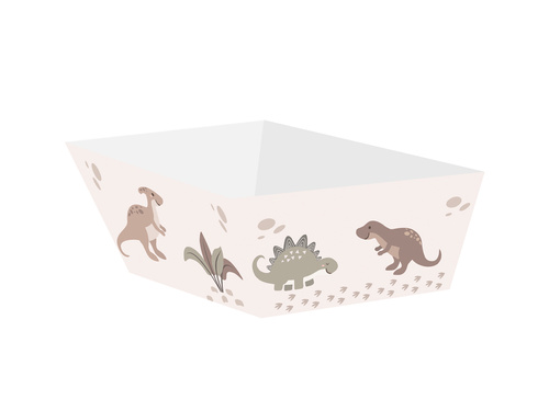 Pudełka na chipsy Dinozaury - 4 szt.