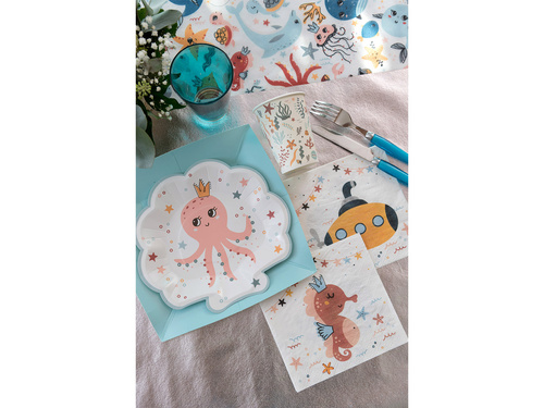 Serwetki Mały Marynarz - 33 cm - 20 szt.