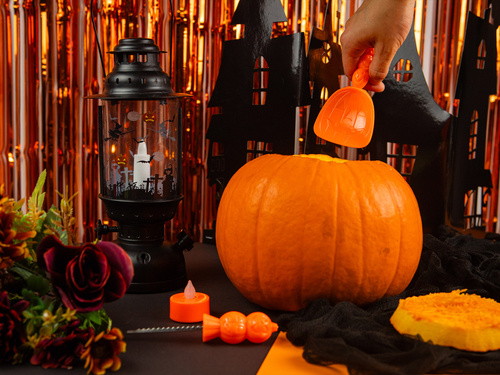 Zestaw do rzeźbienia w Dyni - 1 kpl.