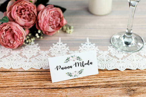 Winietki personalizowane składane - 15 szt.