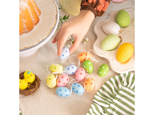 Dekoracja Wisząca Pisanki - 12 szt.