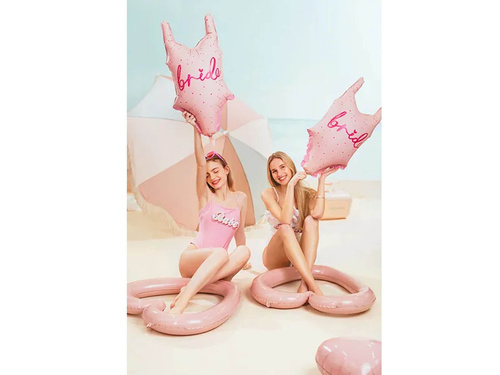 Balon foliowy Strój kąpielowy Bride - 37 x 68 cm - 1 szt.