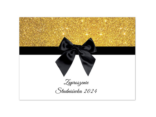 Zaproszenia personalizowane z kopertą na studniówkę - 8 szt.