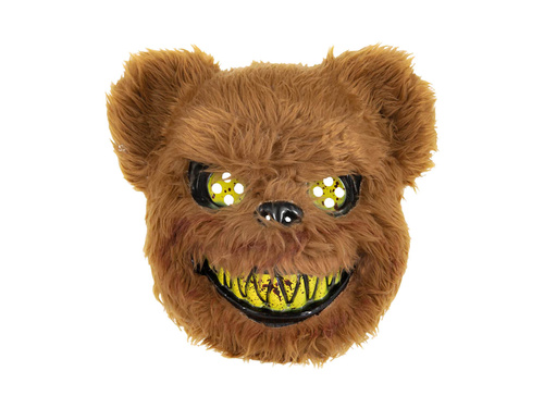 Maska Niedźwiedź na Halloween - 1 szt.
