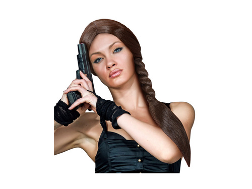 Brązowa peruka Lara