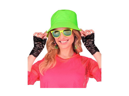 Czarne koronkowe rękawiczki