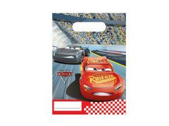 Prezentowe torebki urodzinowe Cars 3 - 6 szt.