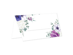 Winietki składane z kwiatami - 10 szt.