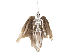 Dekoracja wisząca Skrzydlaty szkielet - 40 cm - 1 szt.