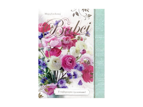 Kartka z kopertą na Dzień Babci - 1 szt.