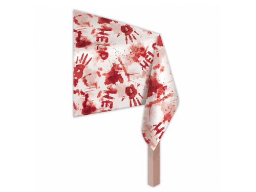 Krwawy obrus na Halloween - 1 szt.