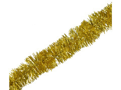 Łańcuch choinkowy girlanda złota - 200 x 6 cm - 1 szt.