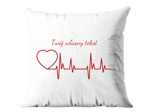 Poszewka personalizowana na Walentynki - 1 szt.