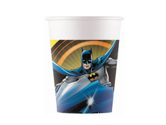 Kubeczki papierowe Batman - 200 ml - 8 szt.