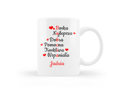 Kubek personalizowany na dzień babci - 330ml