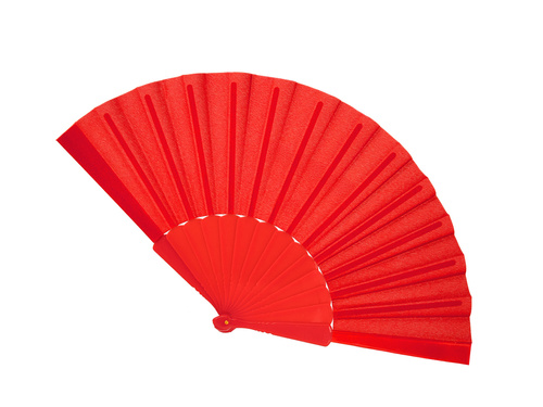 Wachlarz czerwony - 40 x 23 x 2 cm - 1 szt.