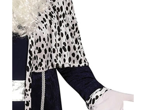 Kostium Król czarny dla mężczyzny - 1 szt.