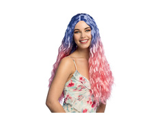 Peruka miraż różowo-niebieska