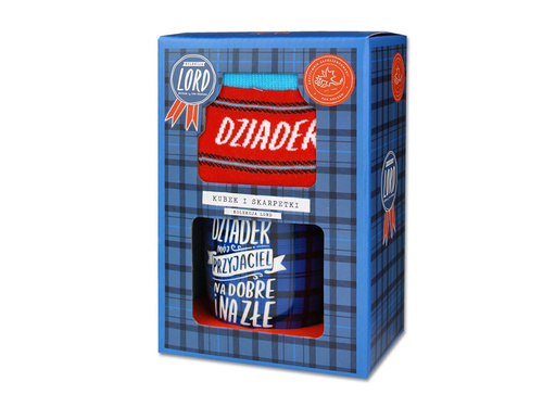 Zestaw prezentowy dla Dziadka kubek + skarpetki