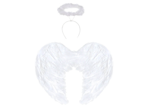 Zestaw anioła biały