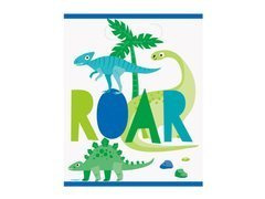 Torebki prezentowe Dinozaury - 8 szt.