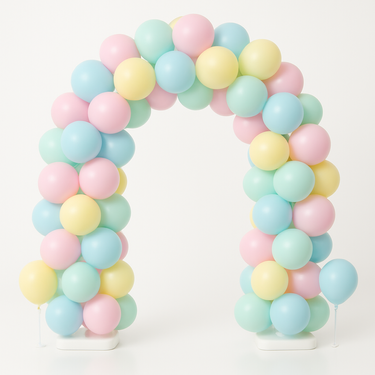 Stojak do balonów Łuk biały - 3 m - 1 szt.