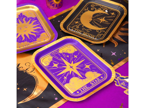 Talerzyki papierowe Karty - 20 x 15 cm - 6 szt.