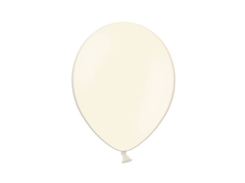 Balony lateksowe pastelowe kremowe - duże - 100 szt.