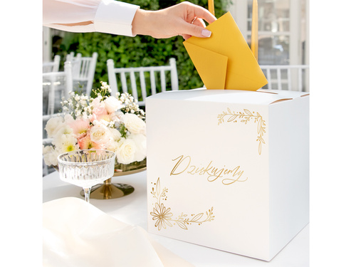 Pudełko na koperty z życzeniami - 1 szt.