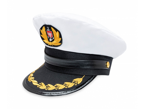 Czapka polskiego kapitana statku - 1 szt.