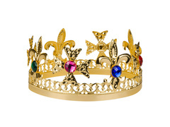 Korona Króla złota - 1 szt.